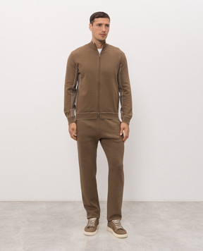 Bertolo Cashmere Коричневий спортивний костюм 9026330025859026340025