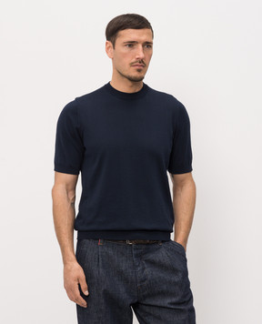 Cashmere&Whiskey Синя футболка MB003