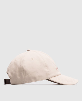 Brunello Cucinelli Кучка бежевого цвета с вышивкой M252D9850