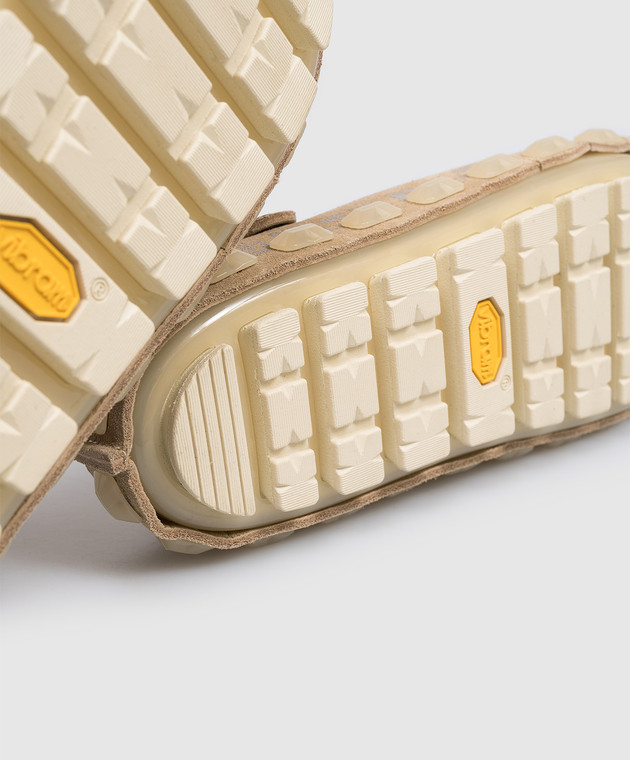 Premiata Бежевые замшевые мюли Ivyd IVYD8277 изображение 5