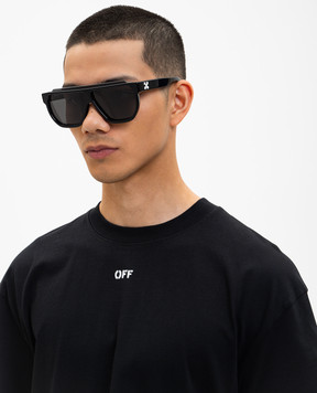 Off-White Черные очки Earth OW10491007133