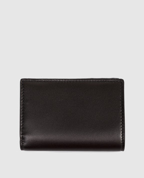 Balmain Черный кожаный портмоне с логотипом HM1MM097LNSA