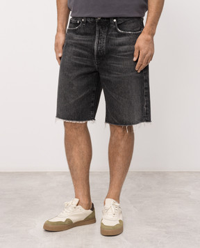 AGOLDE Сірі джинсові шорти Anson A6761346