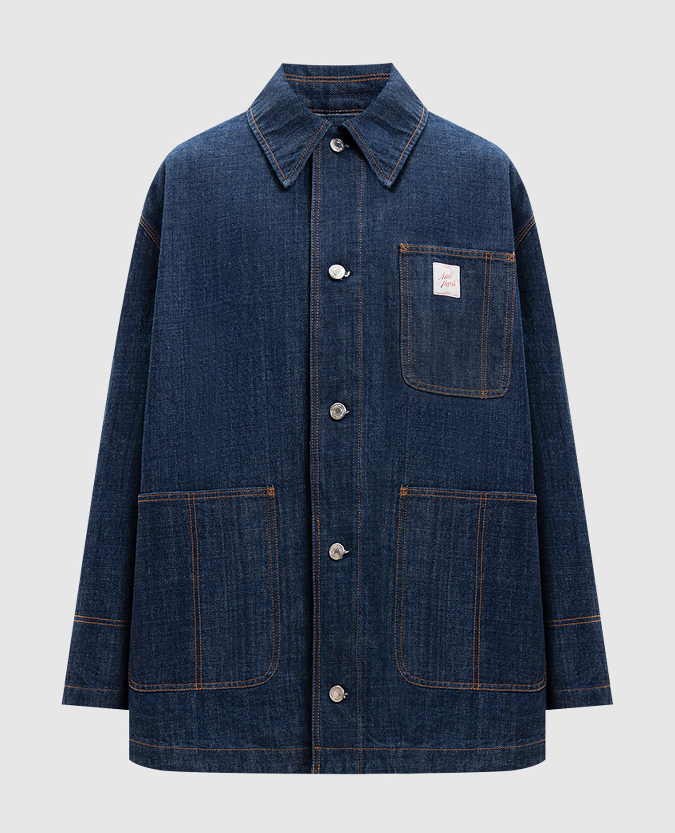 

Синяя джинсовая куртка, Синий, Джинсовые куртки