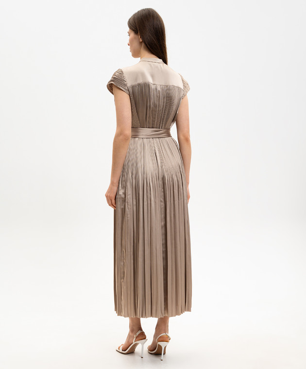 JOSEPH Бежева сукня міді Phare JF009746 зображення 4