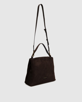 Gianni Chiarini Коричнева замшева сумка FIONA BS12486CMPTY