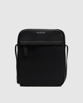 Trussardi Черная кожаная сумка Z590E006427NMBC03L33