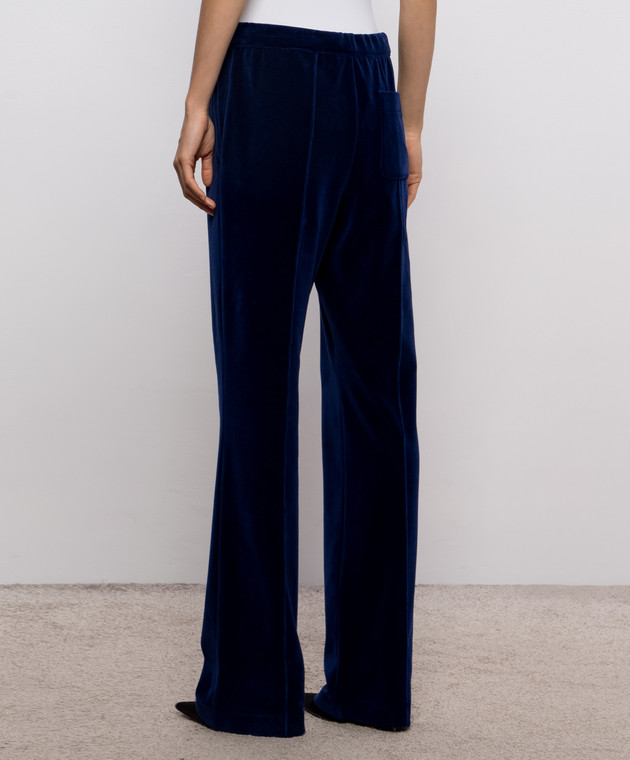 Tom Ford Синие велюровые штаны PAJ180JEX154 изображение 4