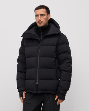 Moncler Grenoble Черный горнолыжный пуховик Isorno K20971A00050539X6