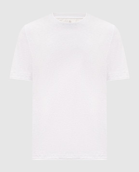 Brunello Cucinelli Серая футболка прямого кроя M0B137427