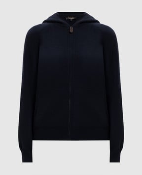 Loro Piana Синя спортивна куртка Merano з кашеміру FAP0176sh