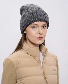 Mackage Серая шапка JUDE-WZ с шерстью JUDEWZ