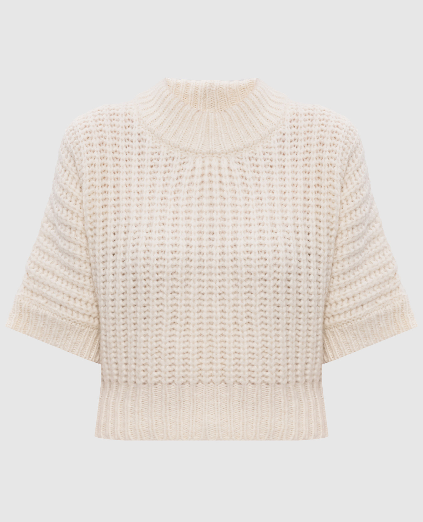 

Белый свитер с шерстью альпаки, Свитера