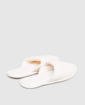 L'Appartement Капці Mia кольору айворі MIASLIPPERS