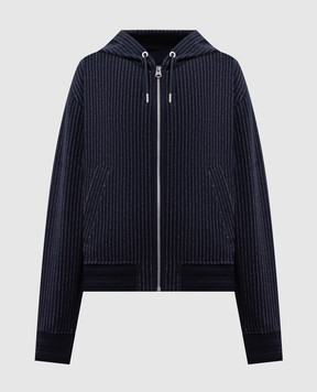 Mackage Синя спортивна куртка MATEA-K в смужку MATEAK