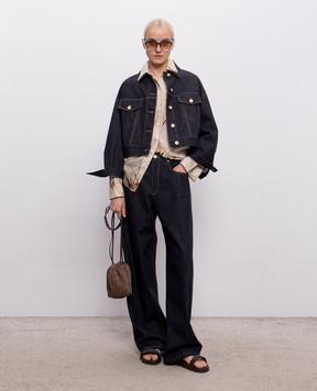 Brunello Cucinelli Синяя джинсовая куртка ML1347672