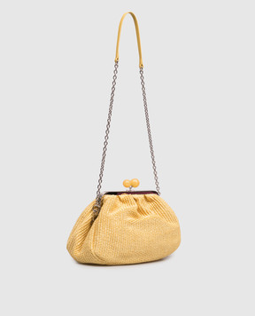 Max Mara Weekend Жовта плетена сумка FORTUNA WKAFORTUNA