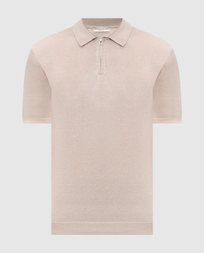 Cashmere&Whiskey Бежеве поло з шовком M54251031