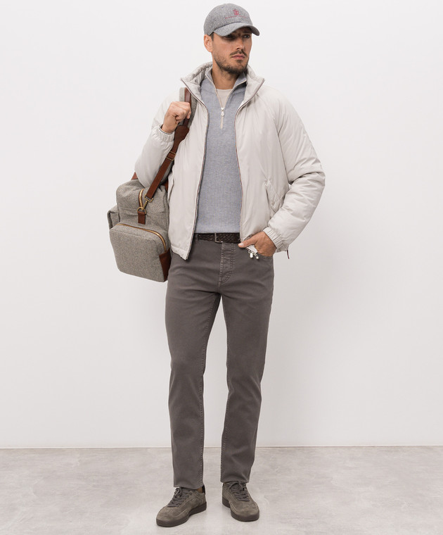 Brunello Cucinelli Сірі джинси M277PD3210 зображення 2