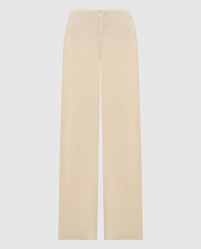 Faithfull Бежевые брюки Florine с леном FF3963LAE