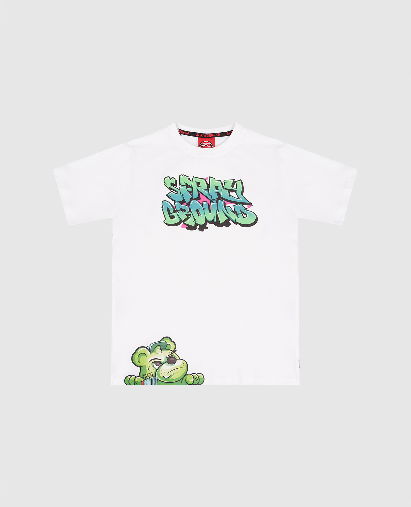 

Детская белая футболка Catch Bear, Белый, Футболки