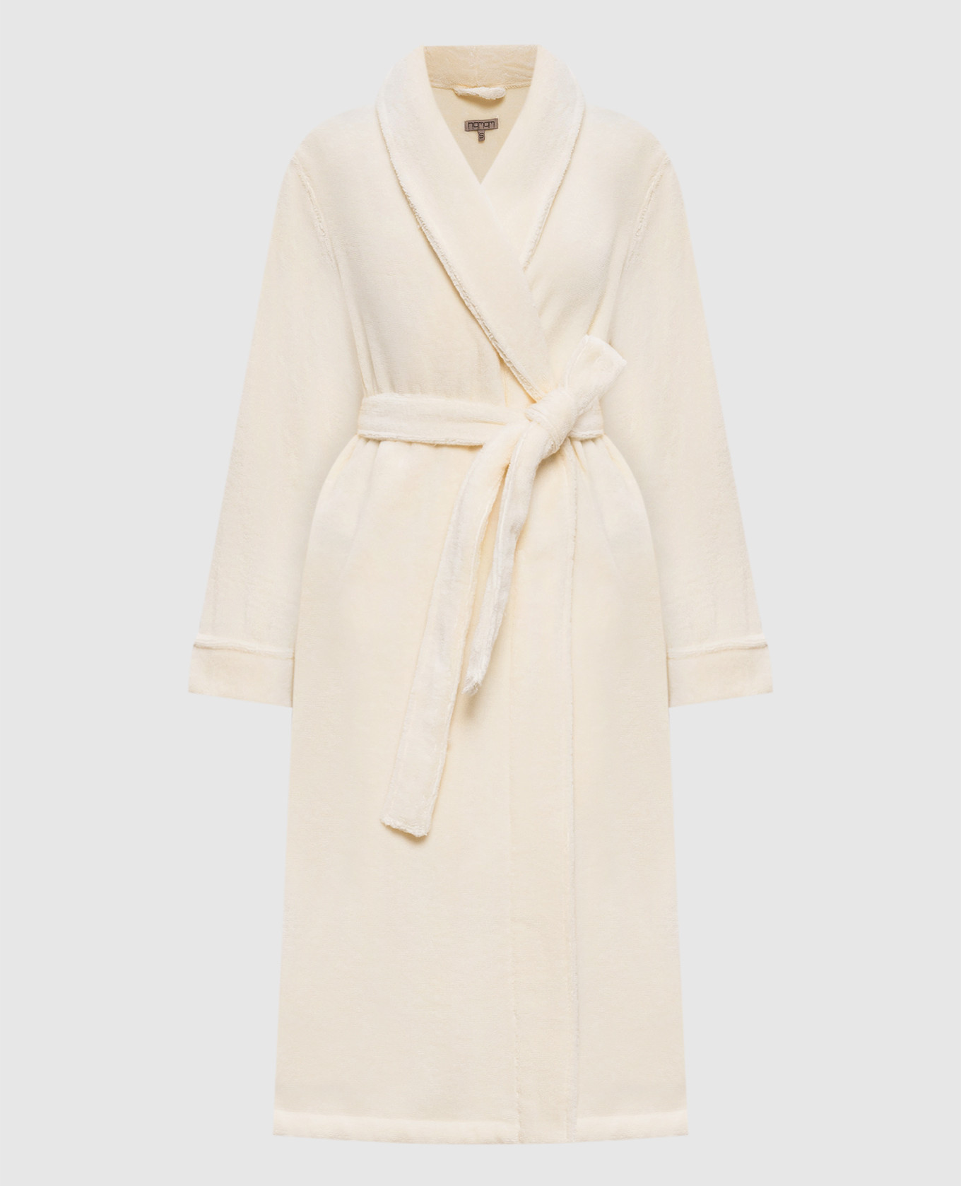 

Махровый халат PERA цвета айвори, Бежевый, Халаты