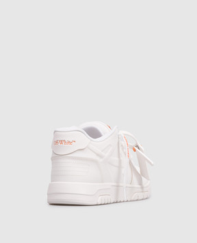Off-White Белые кроссовки Out Of Office Lifted OWIA259S26MAT001