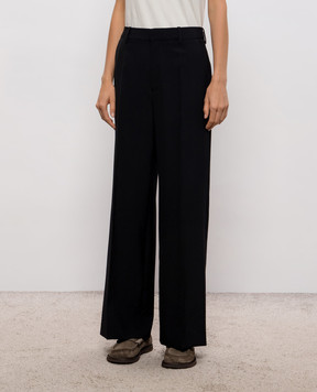 JW Anderson Черные брюки из шерсти TR0424PG1927