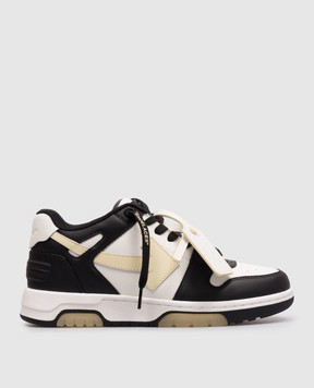 Off-White Шкіряні кросівки Out Of Office з логотипом OWIA259S26LEA008