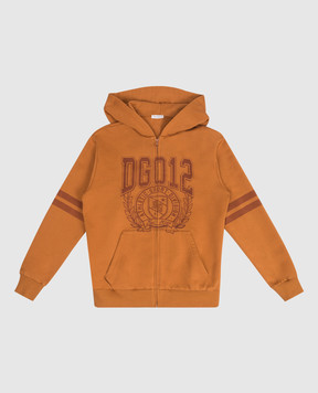 Dolce&Gabbana Дитяча коричнева спортивна куртка L4JWKLG7PSK36