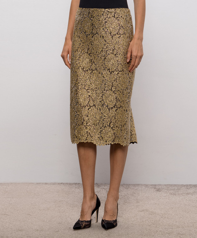 Ermanno Scervino юбка с кристаллами D492O701CTZJO изображение 3