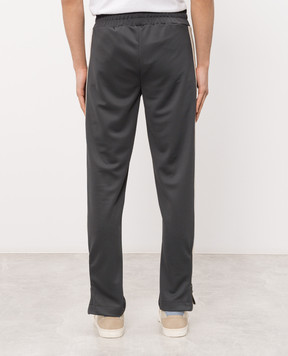 Palm Angels Серые спортивные брюки с вышивкой логотипа PMCJ020S26FAB001