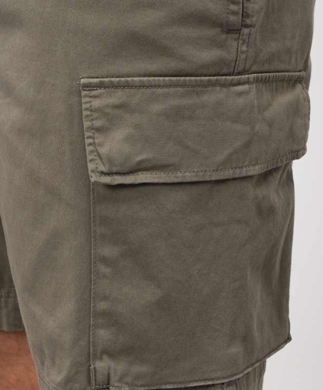 Woolrich Шорти-карго кольору хакі CFWOSH2001MRUT5262 зображення 5