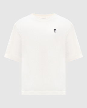 Ami Paris Бежева футболка Place des Victoires UTS387726m