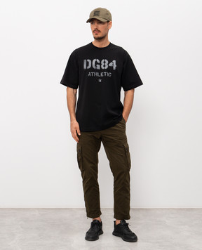 Dolce&Gabbana Карго цвета хаки с нашивкой логотипа GP1F7THUMS8