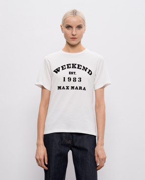 Max Mara Weekend Белая футболка TENUE WKDTENUE