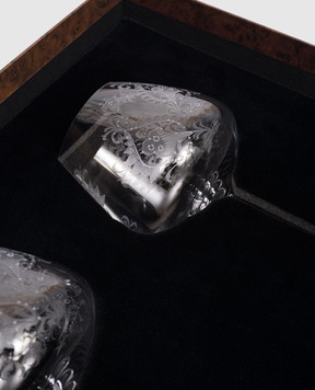 Stefano Ricci Набор хрустальных бокалов для вина OCR103100PCRYLX12pz