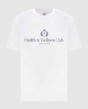 Sporty & Rich Біла футболка H&W Crest TO119712241WH01