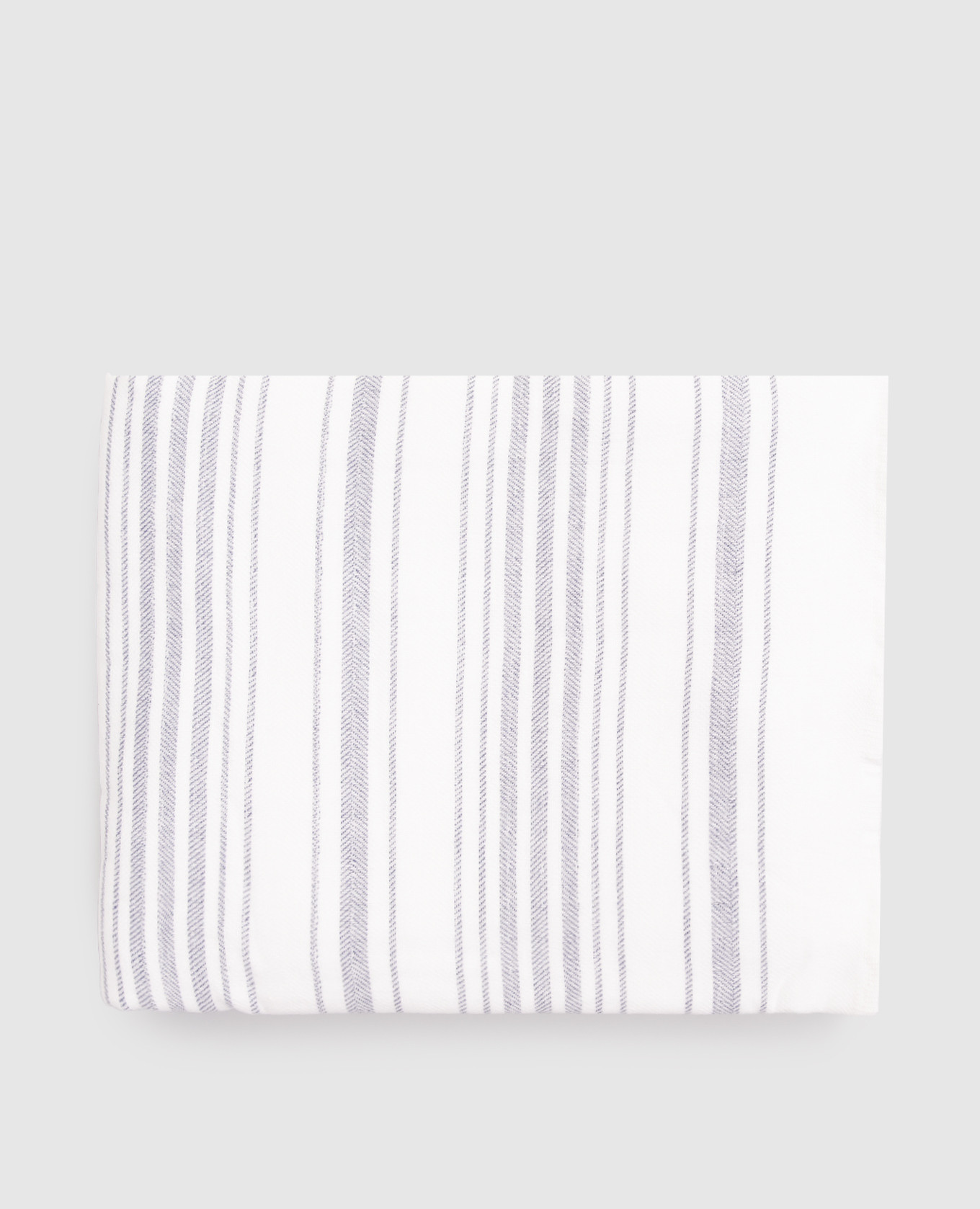 Полотенце белое Stripe в полоску