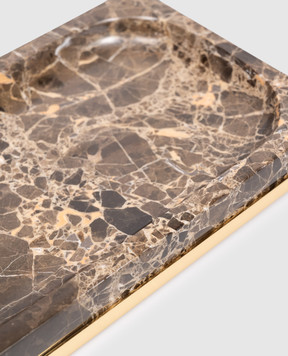 Treesseci Коричнева підставка для ванної кімнати Palace з мармуру PA66AEMGD