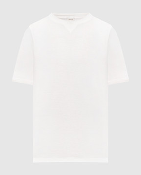 Doriani Cashmere Футболка кольору айворі 863J59