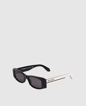Palm Angels Черные очки Wister с принтом логотипа PA1031010751