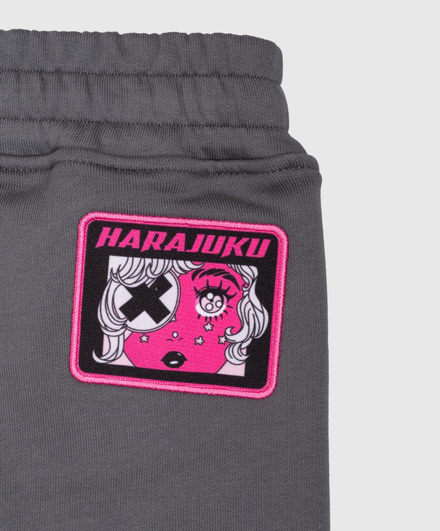 Sprayground Дитячі сірі спортивні штани Shark in Japan SPY1552GGREY зображення 3
