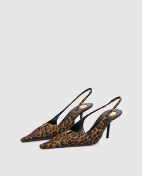 Saint Laurent Слингбеки BABYLONE BRETEUIL в леопардовый принт A001KIAAC9R