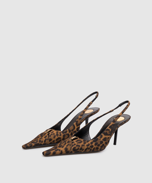 Saint Laurent Слингбеки BABYLONE BRETEUIL в леопардовый принт A001KIAAC9R изображение 2