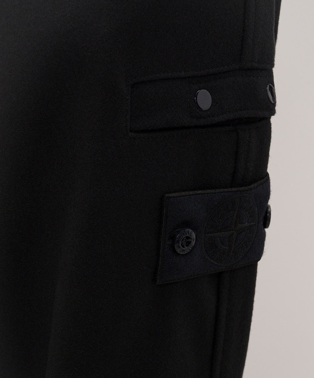 Stone Island Сині джогери з вовною L2S153100024S0F24 зображення 5