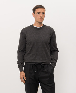Dolce&Gabbana Сірий джемпер з кашеміру GXX02TJBW1W