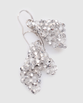 Peserico Сріблясті сережки у формі пелюсток A35510C0CC783