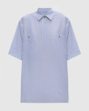 Valentino Сорочка з льоном в смужку 8V0AAF26BH0