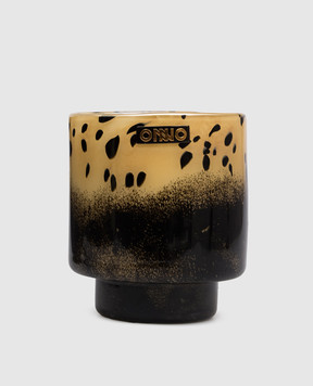 Onno Свічка Art Brigitte M з ароматом Zanzibar в скляному свічнику ON821Z